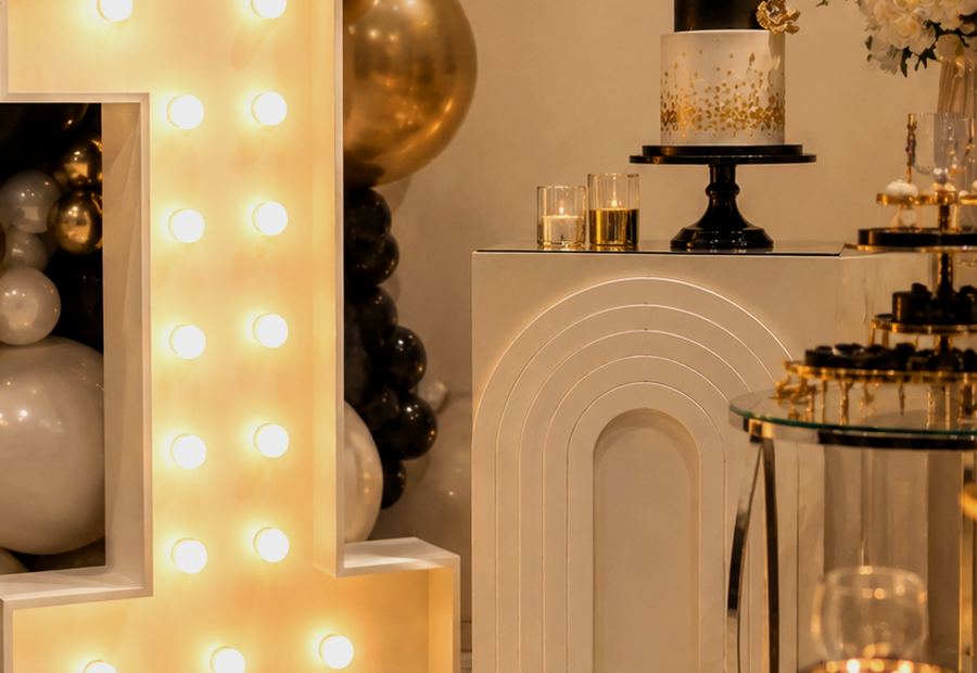 Oversized Birthday Number Rentals for Family Parties That Still Feel Luxurious