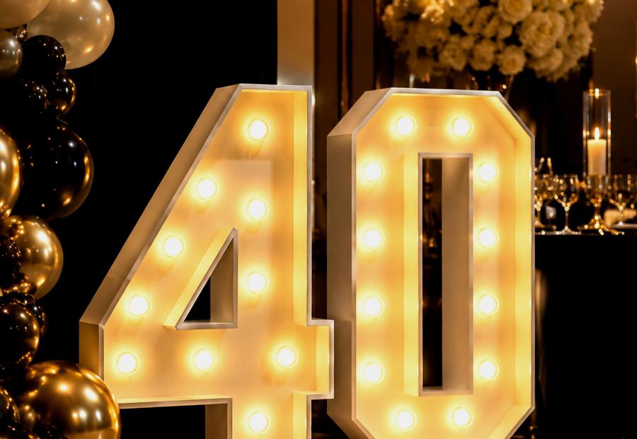 Greenery Décor Rentals for Milestone Birthdays Near Manor