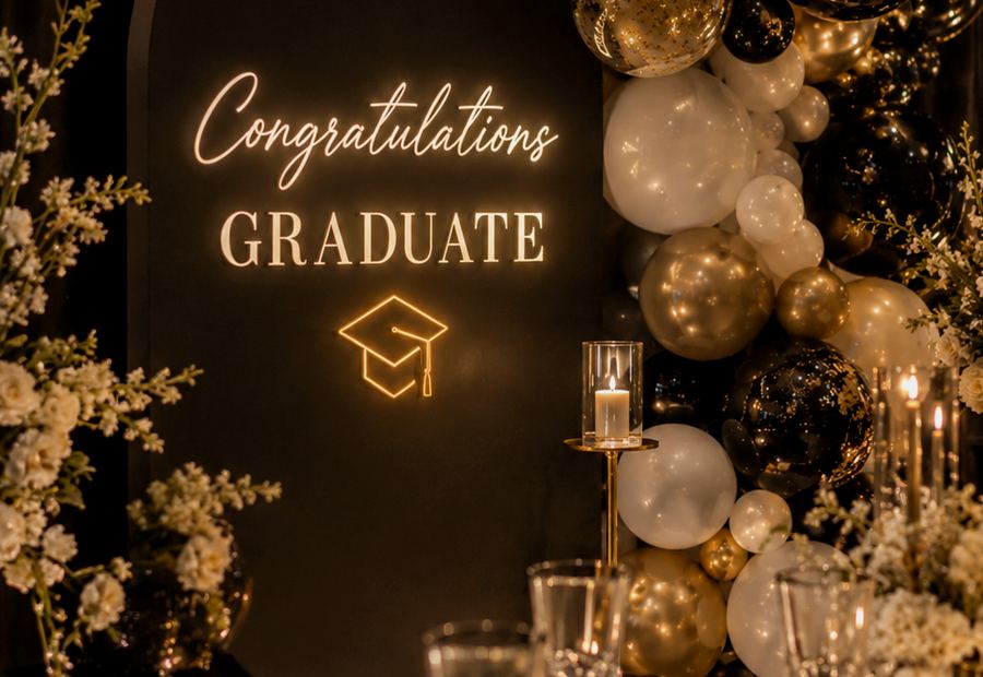 How Custom Event Signs Can Elevate a Backyard Party