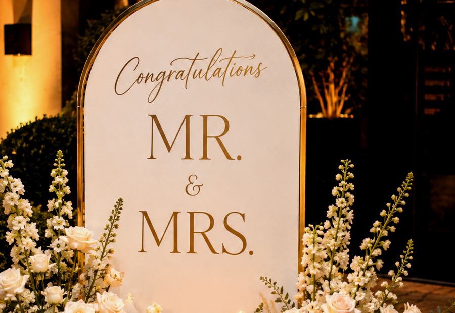 Custom Event Signs for Apartment Clubhouses and Community Rooms