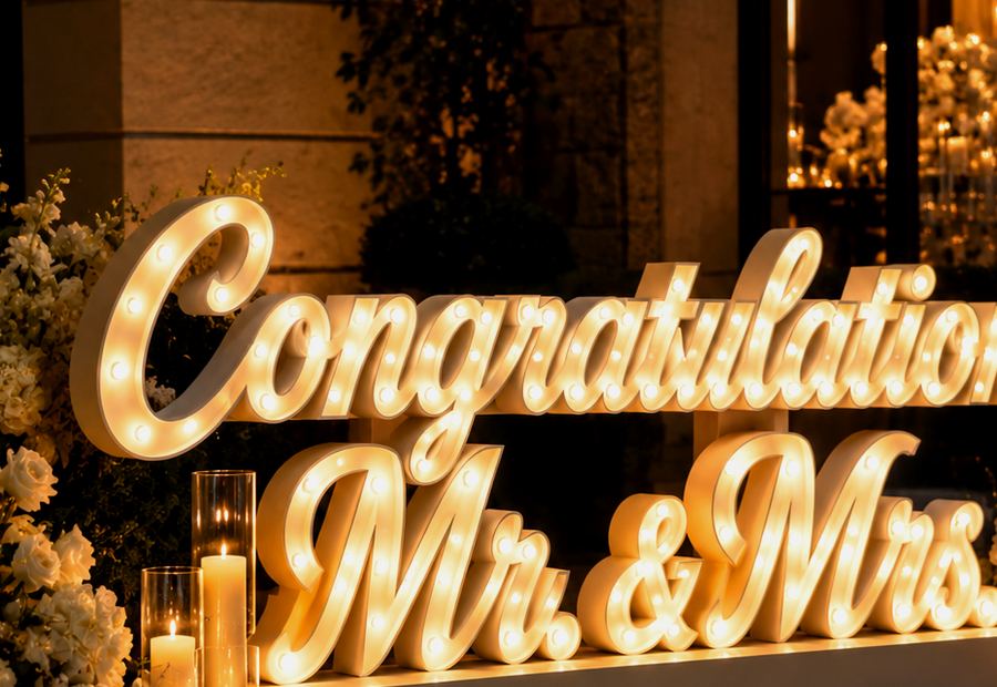Custom Event Signs: A Better-Looking Setup Without Overdecorating